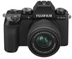 Fujifilm X-S10 + 15-45mm Kit, must цена и информация | Fotoaparaadid | hansapost.ee