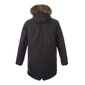 Huppa meeste talveparka naturaalkarvaga DAVID 1, 200g, tumehall hind ja info | Joped meestele | hansapost.ee