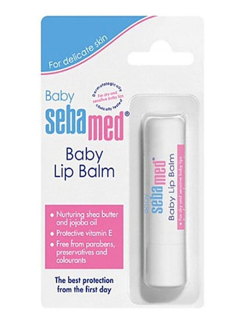 Sebamed Kids huulepalsam Baby 4,8 g цена и информация | Laste ja ema kosmeetika | hansapost.ee