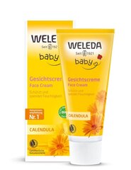 Крем для лица Baby Calendula Weleda (50 мл) цена и информация | Косметика для мам и детей | hansapost.ee