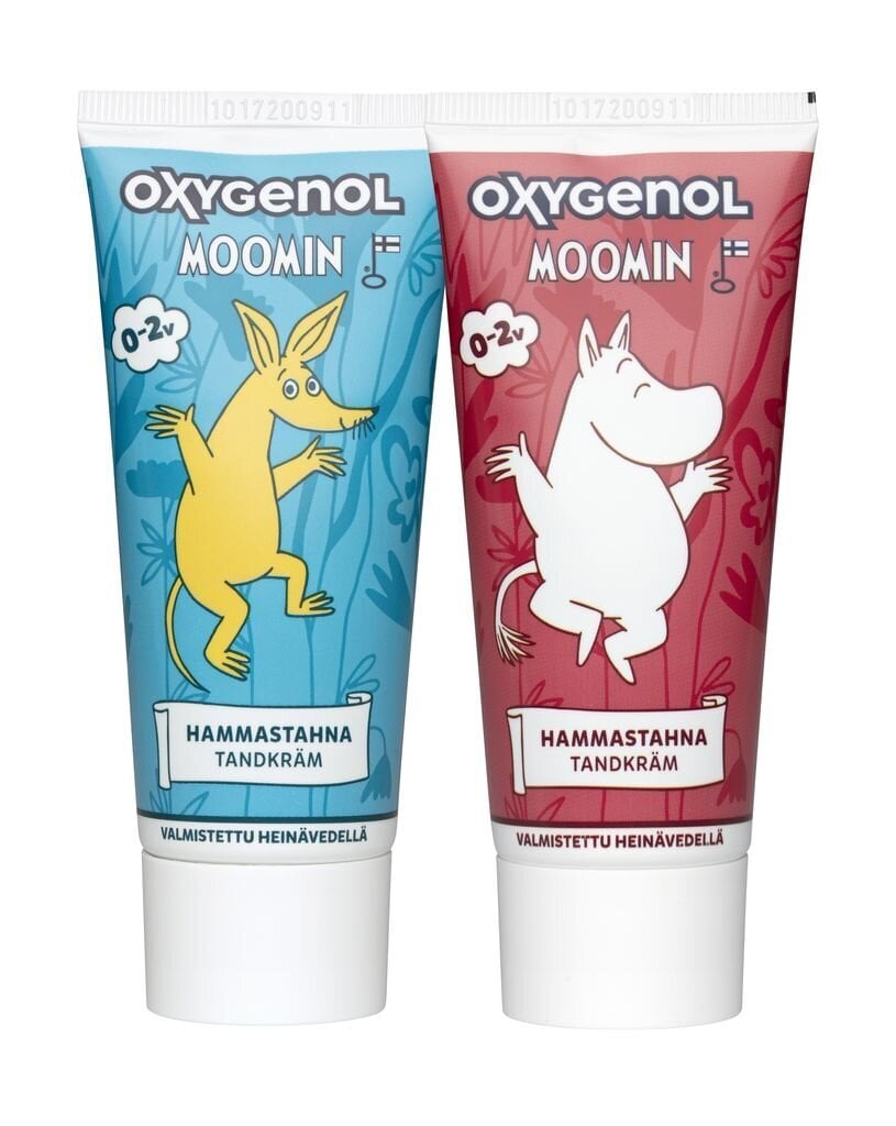 Laste hambapasta Muumi Oxygenol (0-2 m) 50 ml цена и информация | Laste ja ema kosmeetika | hansapost.ee