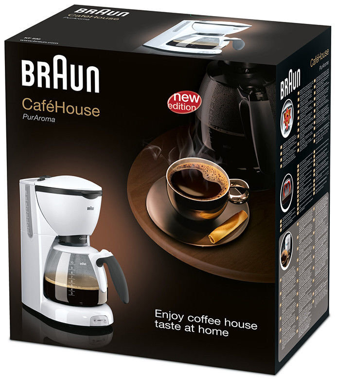 Braun KF 520/1 hind ja info | Kohvimasinad ja espressomasinad | hansapost.ee