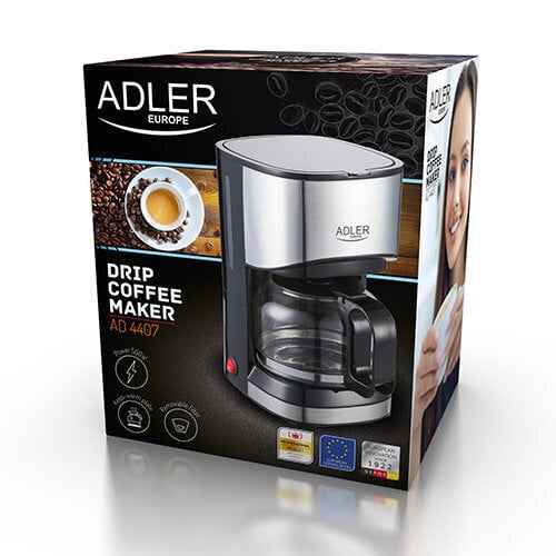 Adler AD 4407 hind ja info | Kohvimasinad ja espressomasinad | hansapost.ee