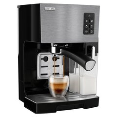 Espressomasin Sencor SES4050SS must hõbe