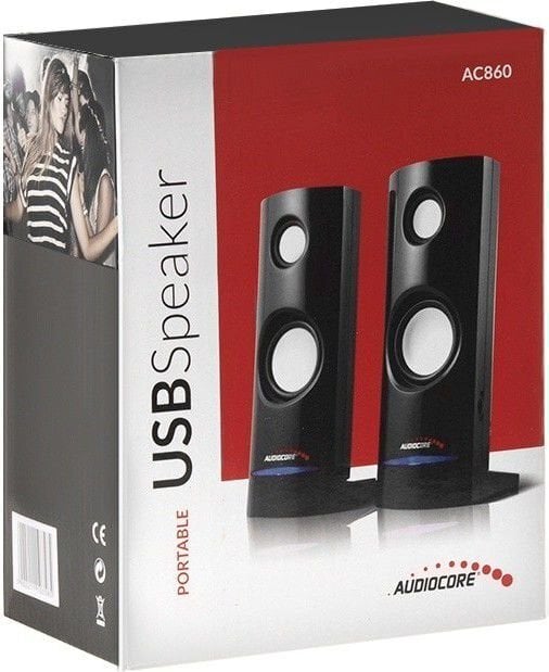 Audiocore AC860, must hind ja info | Kõlarid | hansapost.ee