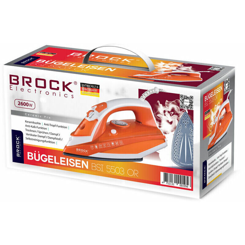 Brock BSI 5503 OR цена и информация | Triikrauad | hansapost.ee