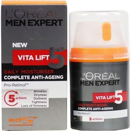 L´Oréal Paris Men Expert (Vita Lift 5 daily Moisturiser) 50 ml hind ja info | Näokreemid | hansapost.ee