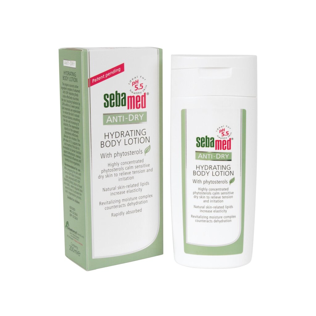 Niisutav ihupiim Sebamed Anti Dry 200 ml hind ja info | Kehakreemid, kehaõlid ja losjoonid | hansapost.ee