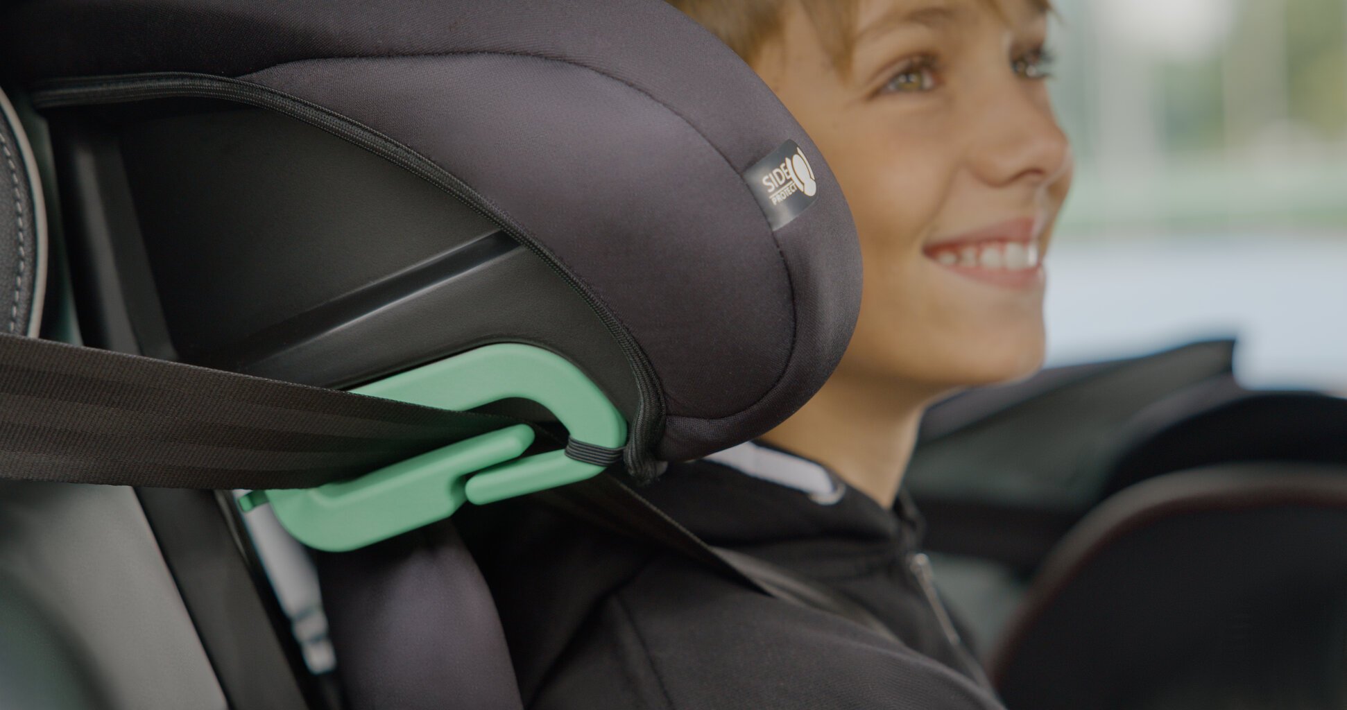 Turvatool Lionelo Neal i-Size Isofix, 15-36 kg, Green Turquoise hind ja info | Turvatoolid ja turvahällid | hansapost.ee