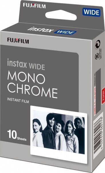 FILM MONOCHROME INSTAX WIDE/10PCS FUJIFILM цена и информация | Fotoaparaatide lisatarvikud | hansapost.ee