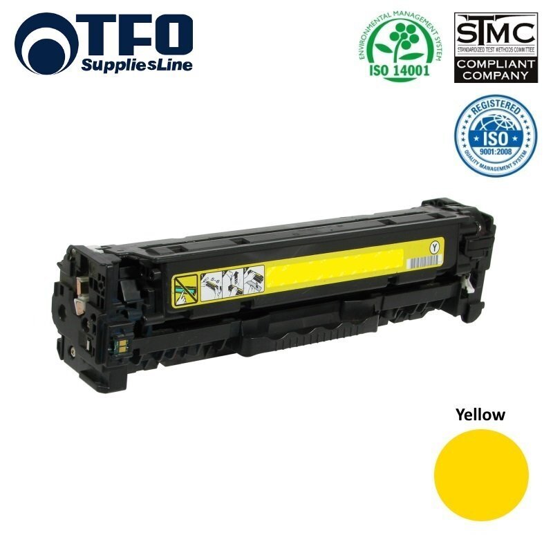 Tooner TFO sobib laserprinteritele, analoog Brother HP CC532A/Canon CRG-718 цена и информация | Laserprinteri toonerid | hansapost.ee