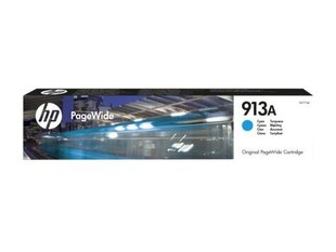 Картридж для принтера HP 913A (F6T77AE), голубой цена и информация | Картриджи для струйных принтеров | hansapost.ee