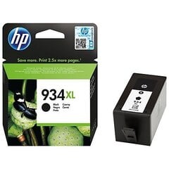 INK CARTRIDGE BLACK NO.934XL/C2P23AE HP hind ja info | Tindiprinteri kassetid | hansapost.ee