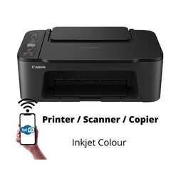 Canon PIXMA TS3450 MFP Wi-Fi Printer / Scanner / Copier inkjet color hind ja info | Printerid | hansapost.ee