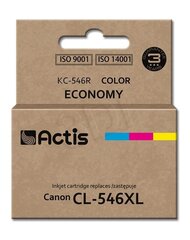 Actis KC-546R tint Canoni printerile; Canon CL-546XL asendus; Standard; 15 ml; värvi hind ja info | Tindiprinteri kassetid | hansapost.ee