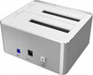 UStovai ir replikatoriai dual HDD USB3.0.+klonavimas funkcija offline,Y-3026 ALU цена и информация | Sülearvuti tarvikud | hansapost.ee