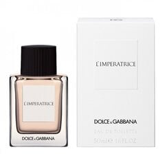 Dolce & Gabbana L´Imperatrice 3 EDT naistele 50 ml hind ja info | Parfüümid naistele | hansapost.ee