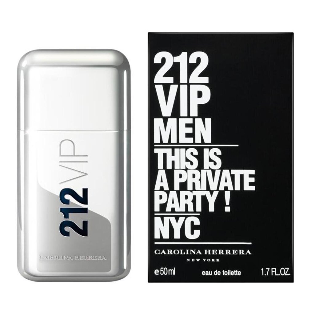 Carolina Herrera 212 VIP Men EDT meestele 50 ml цена и информация | Parfüümid meestele | hansapost.ee