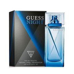 <p>GUESS Night EDT для мужчин, 100 мл</p>
 цена и информация | Guess Духи, косметика | hansapost.ee