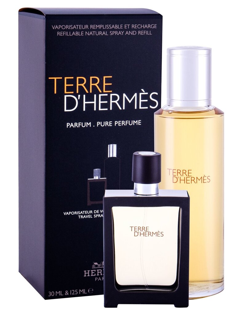 Hermes Terre D' Hermes - EDP ​​30 ml (refillable) + refill 125 ml цена и информация | Parfüümid meestele | hansapost.ee