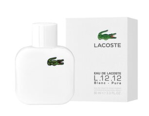 Туалетная вода Lacoste Eau de Lacoste L.12.12 Blanc EDT для мужчин, 50 мл цена и информация | Мужские духи | hansapost.ee