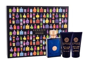 Подарочный комплект для мужчин Versace Pour Homme Dylan Blue EDT, 50 мл цена и информация | Духи для Него | hansapost.ee