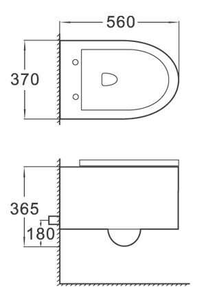 Varjatud WC raam Mexen 5in1 Fenix Slim 6/4 L, 4,5/3 L, 8 cm koos klosetiga Sofia Rimless Slim hind ja info | WС-potid | hansapost.ee