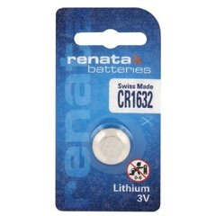 Аккумулятор RENATA CR1632-1BB,  1 шт. цена и информация | Аккумуляторы, батарейки | hansapost.ee