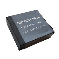 Аккумулятор SJCAM SJ6B 910 мАч цена и информация | Аккумуляторы, батарейки | hansapost.ee