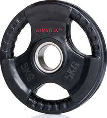 Блины для грифа Gymstick Rubber, 51 mm цена и информация | Гантели, гири, штанги | hansapost.ee