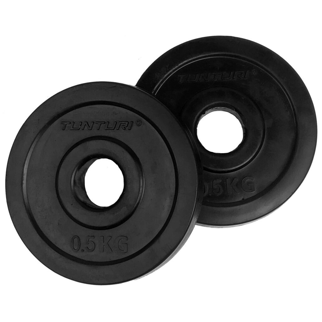 Ketas raskused Tunturi Rubber, 30 mm цена и информация | Hantlid, kangid, raskused | hansapost.ee