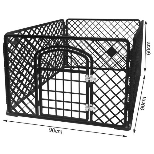 Koerte aedik 90x90x60cm hind ja info | Transpordipuurid, -kotid ja aedikud | hansapost.ee