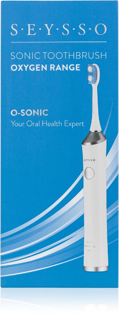 Elektriline hambahari Seysso Oxygen O-Sonic SE02, valge hind ja info | Elektrilised hambaharjad | hansapost.ee