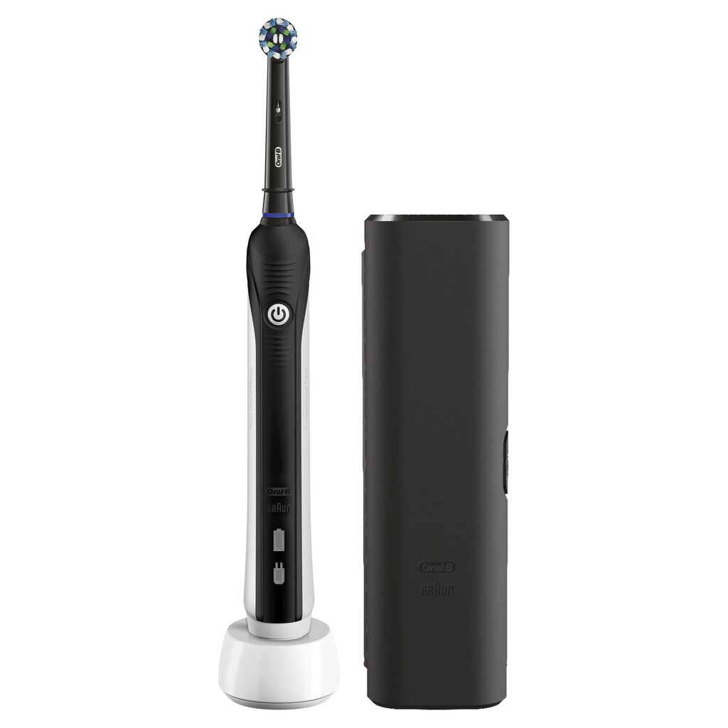 Braun Oral-B Pro750 Black edition цена и информация | Elektrilised hambaharjad | hansapost.ee