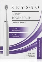 Seysso Carbon White SE005WHT цена и информация | Электрические зубные щетки | hansapost.ee