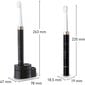 Panasonic Electric Toothbrush EW-DM81-K503 Rechargeable, For adults, Number of brush heads included 2, Number of teeth brushing цена и информация | Elektrilised hambaharjad | hansapost.ee