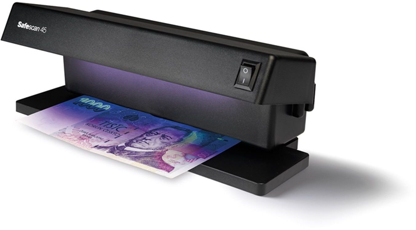 Valuuta kontrollimise aparaat Safescan 45 UV цена и информация | Rahakontrollimise masinad | hansapost.ee