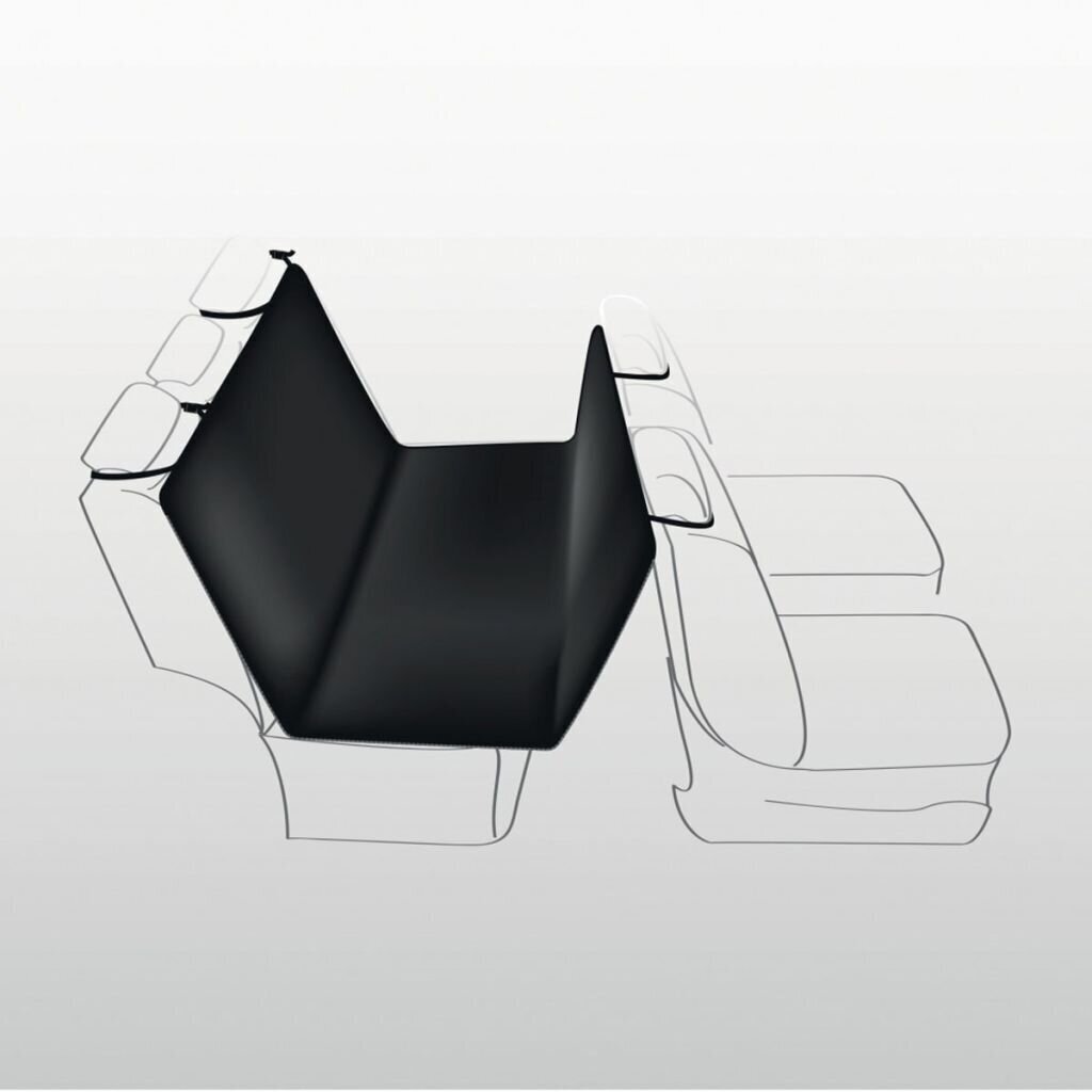Trixie auto istmekate koertele, 160x145 cm, must цена и информация | Koerte reisitarvikud | hansapost.ee