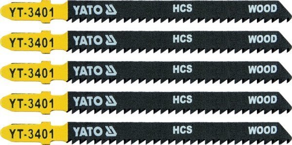 Saelehed elektrisaele 5tk. L-100 mm Yato (YT-3401) hind ja info | Käsitööriistad | hansapost.ee