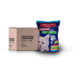 Cat Litter Long Feng 3,8 л, без запаха, 8 шт цена и информация | Наполнители для туалета | hansapost.ee