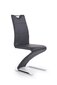 2 tooli komplekt K291, must hind ja info | Köögitoolid, söögitoolid | hansapost.ee