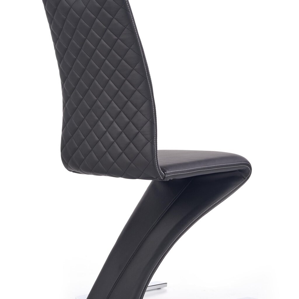 2 tooli komplekt K291, must hind ja info | Köögitoolid, söögitoolid | hansapost.ee