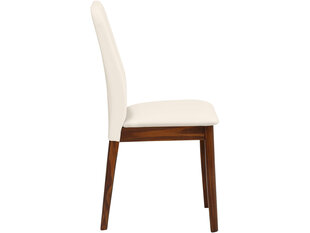 Комплект из 2 стульев Notio Living Winston, бежевый / темно-коричневый цена и информация | Стулья для кухни и столовой | hansapost.ee