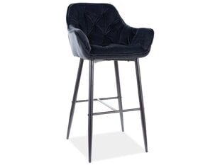 Набор из 2 барных стульев Signal Meble Cherry H-1, черный цена и информация | Стулья для кухни и столовой | hansapost.ee