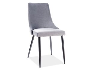 Комплект из 2-х стульев Signal Meble Piano B, светло-серый цена и информация | Стулья для кухни и столовой | hansapost.ee