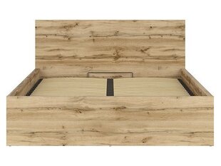 Кровать BRW Tetrix B, 160x200 см, коричневая цена и информация | Кровати | hansapost.ee