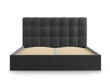 Voodi Mazzini Beds Nerin 160x200cm, tumehall hind ja info | Voodid | hansapost.ee