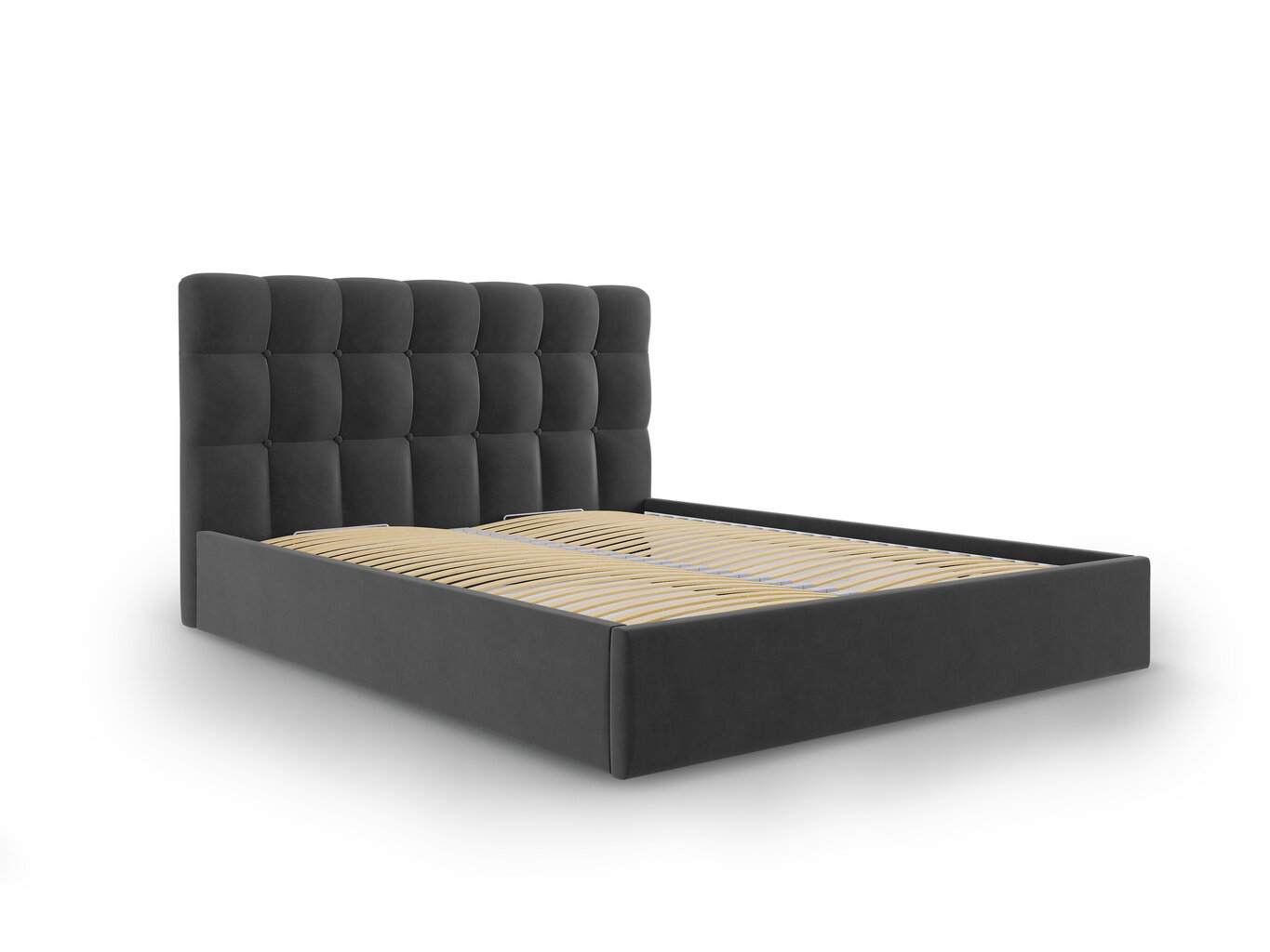 Voodi Mazzini Beds Nerin 160x200cm, tumehall hind ja info | Voodid | hansapost.ee