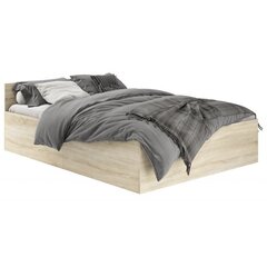 Кровать с решеткой и матрасом NORE CLP 100x200 см, цвета дуба цена и информация | Кровати | hansapost.ee