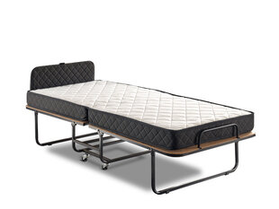 Раскладная кровать Kalune Design Niron XL, 90x200 см, черная цена и информация | Кровати | hansapost.ee